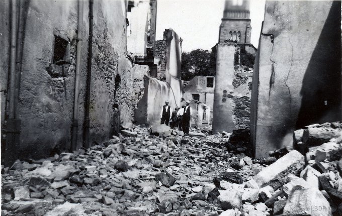 95 - Wihr au Val détruit le 18 juin 1940