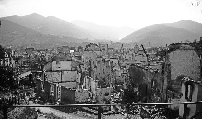 78 - Wihr au Val détruit le 18 juin 1940