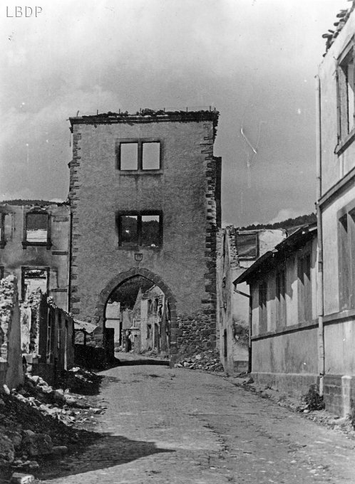 29 - Wihr au Val détruit le 18 juin 1940