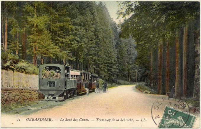 02 - Le tram de Gérardmer vers La Schlucht et le Hohneck