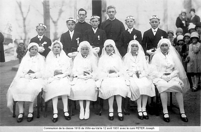 19 - Une communion en 1931