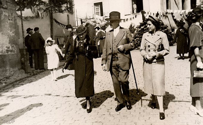 19 - A l'occasion de l'installation du curé Wittersheim le 19 septembre 1938