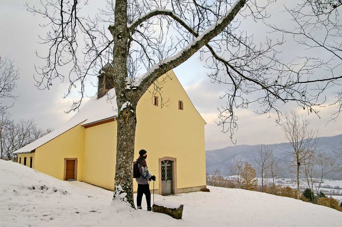 14 - La chapelle Sainte Croix en hiver