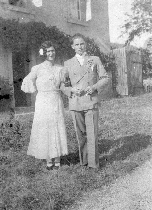 34 - Au mariage de Mangold Anna et de Stihlé Martin en 1933