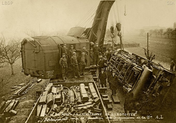 17 - L'accident de train à Sundhoffen le 4 décembre 1928