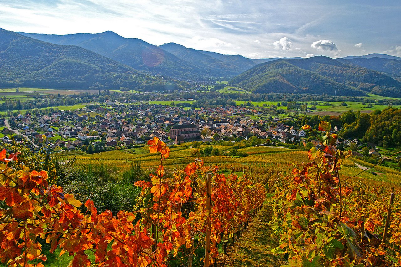 Wihr-au-Val en automne