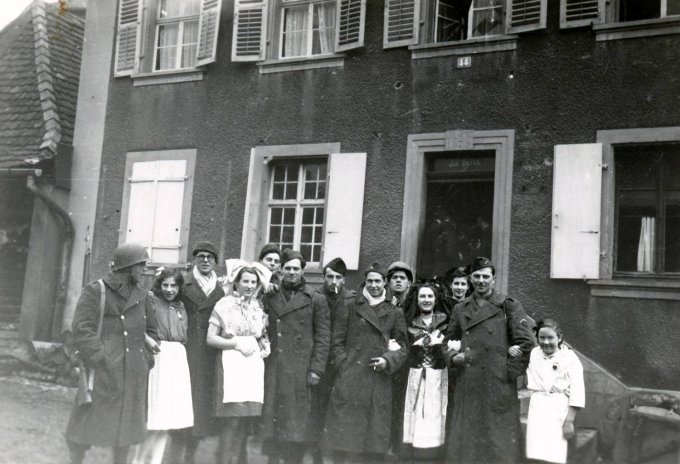  102 - La libération en 1945, à Gunsbach