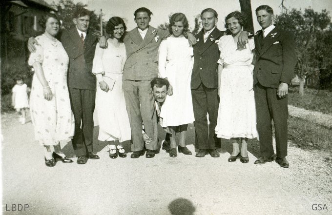 03 - Le mariage de Stihlé Martin et de Mangold Anna en 1933 - route de Gunsbach