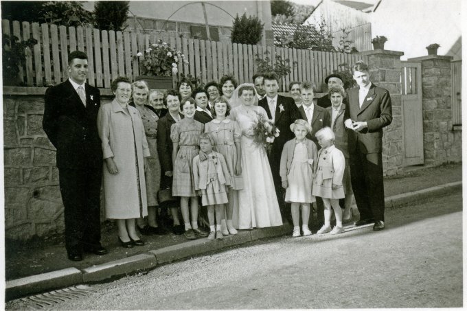 04 - Le mariage de Wisson Irma et Brandhueber François en 1958