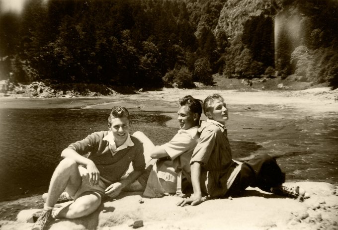 17 - Au lac du Schiessrodried EN 1950