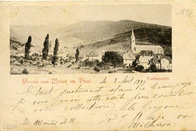 1 - Carte postale