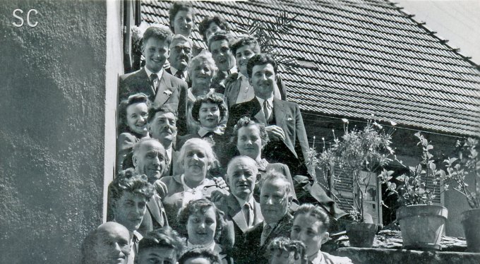 47 - Mariage de Heinrich Cécile et Schmitt Jean en 1955