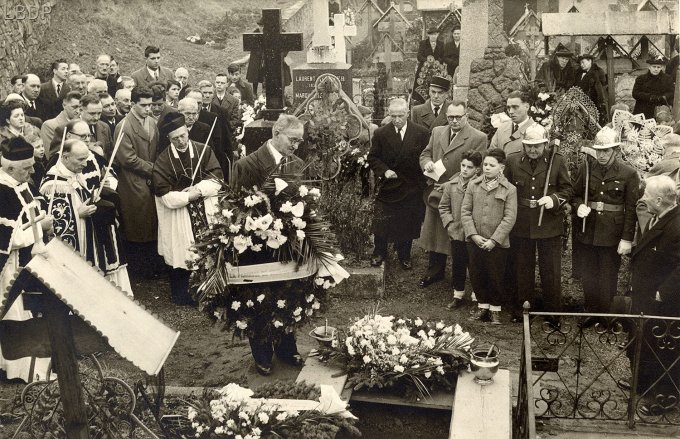 51 - Enterrement de la Soeur Marie-Nicolas le 23 février 1955