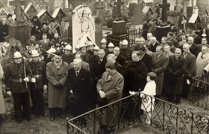 44 - Enterrement de la Soeur Marie-Nicolas le 23 février 1955