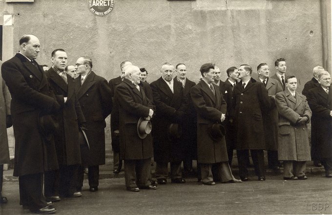 15 - Enterrement de la Soeur Marie-Nicolas le 23 février 1955