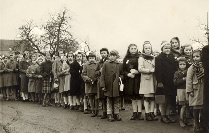 07 - Enterrement de la Soeur Marie-Nicolas le 23 février 1955