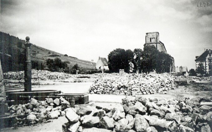 105 - Wihr au Val détruit le 18 juin 1940