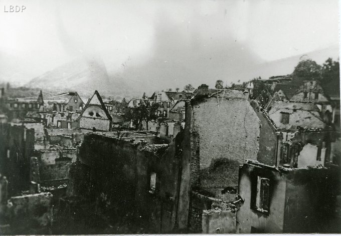 93 - Wihr au Val détruit le 18 juin 1940