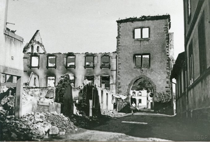 90 - Wihr au Val détruit le 18 juin 1940