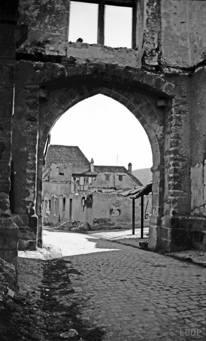 88 - Wihr au Val détruit le 18 juin 1940