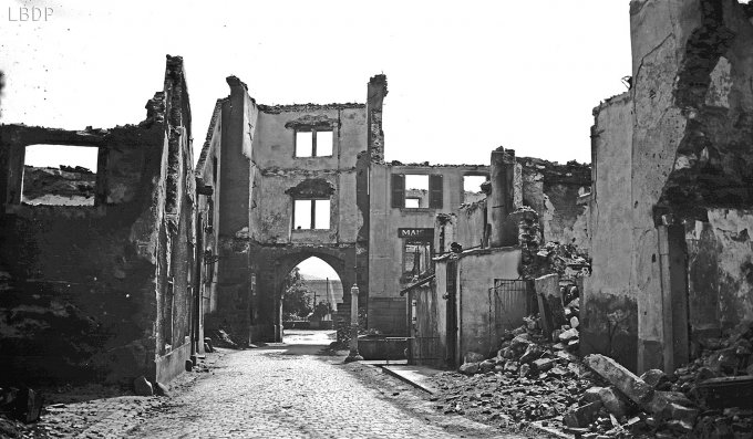 82 - Wihr au Val détruit le 18 juin 1940