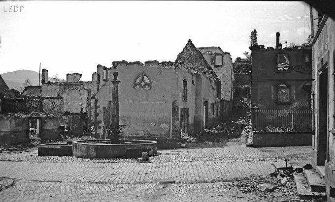 80 - Wihr au Val détruit le 18 juin 1940
