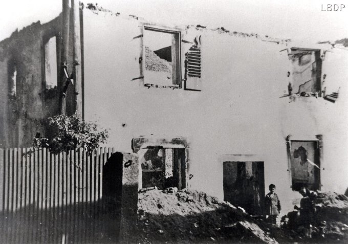 75 - Wihr au Val détruit le 18 juin 1940