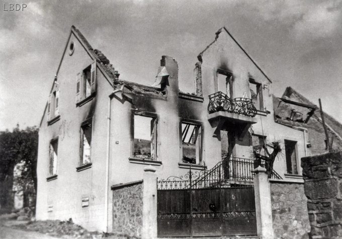 74 - Wihr au Val détruit le 18 juin 1940