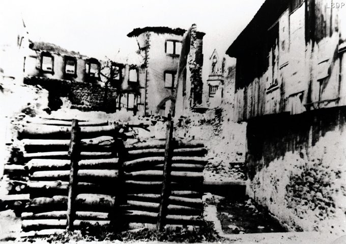 67 - Wihr au Val détruit le 18 juin 1940