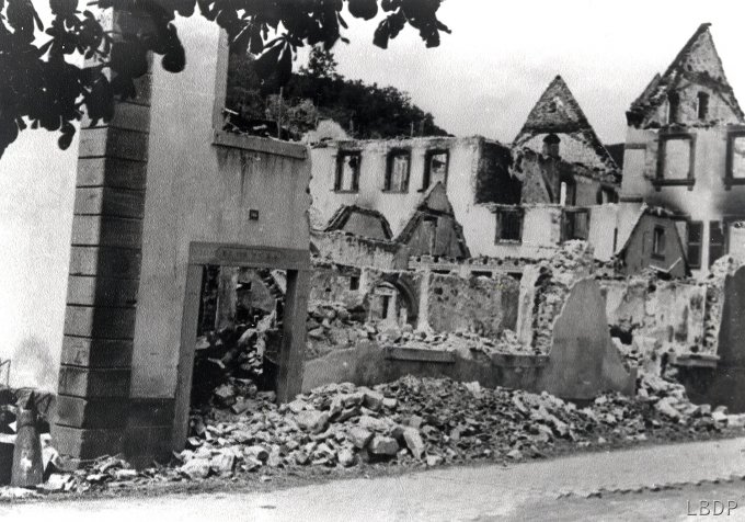 66 - Wihr au Val détruit le 18 juin 1940