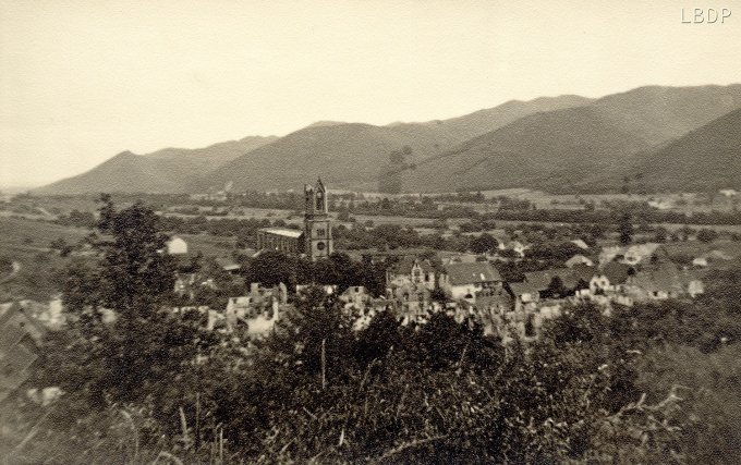 64 - Wihr au Val détruit le 18 juin 1940