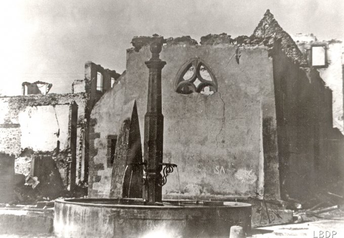 60 - Wihr au Val détruit le 18 juin 1940