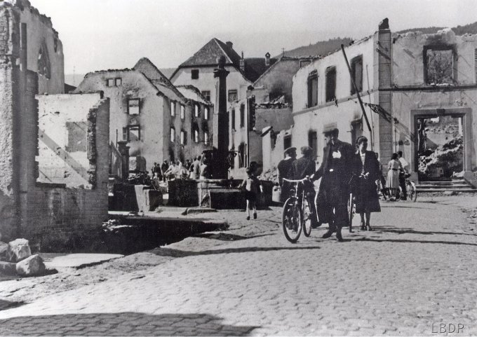 59 - Wihr au Val détruit le 18 juin 1940
