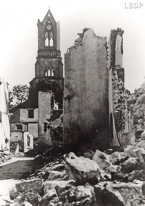 55 - Wihr au Val détruit le 18 juin 1940