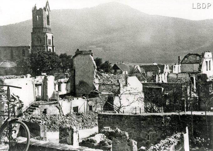 52 - Wihr au Val détruit le 18 juin 1940