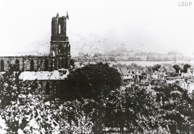 50 - Wihr au Val détruit le 18 juin 1940