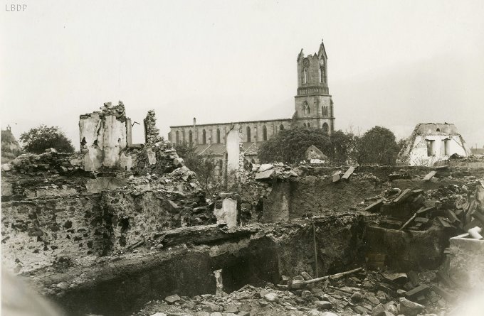 45 - Wihr au Val détruit le 18 juin 1940