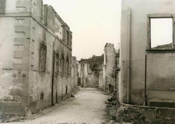 43 - Wihr au Val détruit le 18 juin 1940