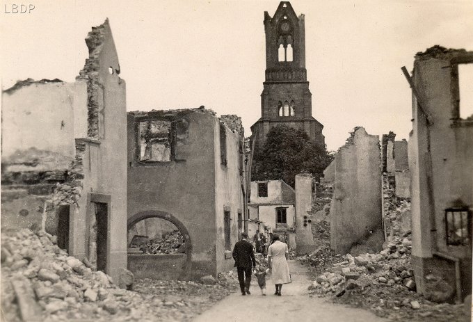 41 - Wihr au Val détruit le 18 juin 1940