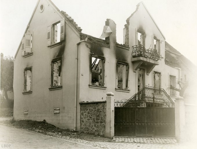 33 - Wihr au Val détruit le 18 juin 1940