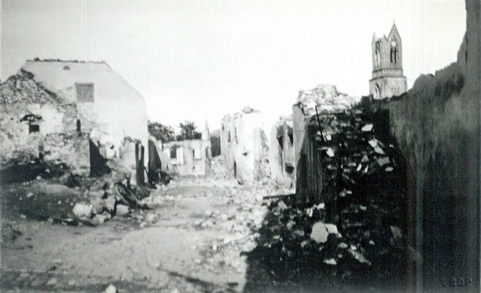 28 - Wihr au Val détruit le 18 juin 1940