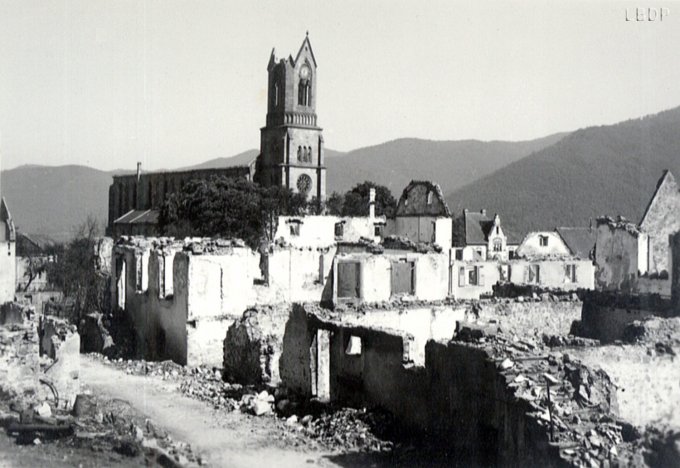 18 - Wihr au Val détruit le 18 juin 1940