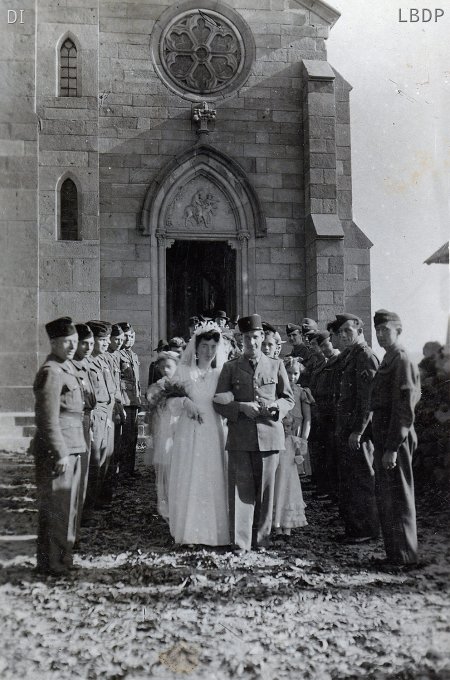 072 - Mariage de Reiss Lilly et Meyer Hubert en 1955
