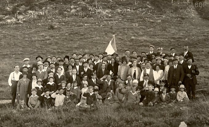 053 - La fête des brancardiers à la chapelle de Wihr au Val vers 1929