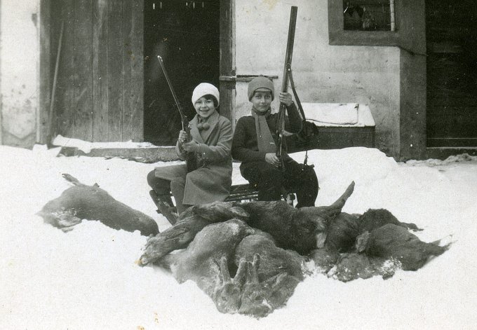 106 - Des trophés de chasse...