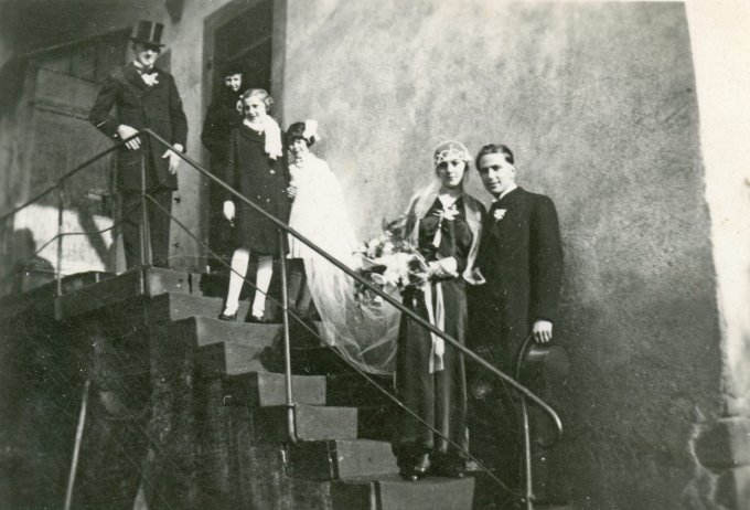 154 - Le mariage de Baldenberger Léonie et Vogel Edouard en 1932