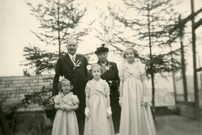 265 - Les noces d'or de Marguerite et Alphonse Vogel en 1954