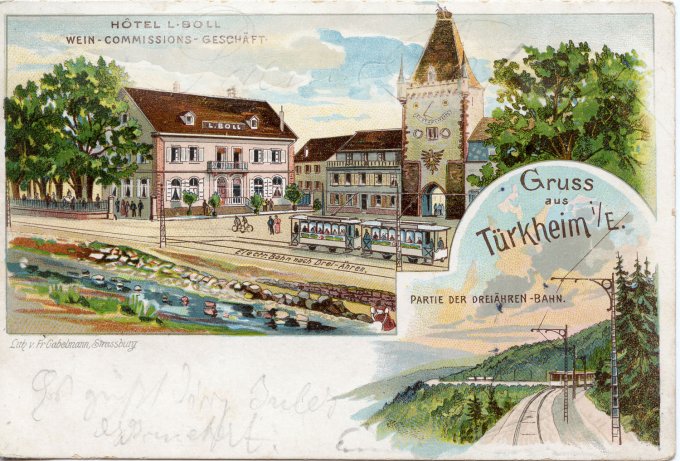 158 - Le tramway de Turckheim - Trois-Epis