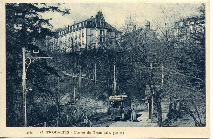 141 - Le tramway de Turckheim - Trois-Epis