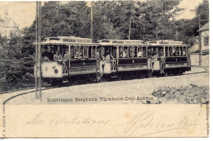 136 - Le tramway de Turckheim - Trois-Epis